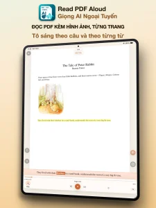 Đọc PDF và điều khiển phát trên iPad